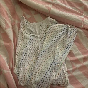 Long sleeve roller rabbits disco hearts